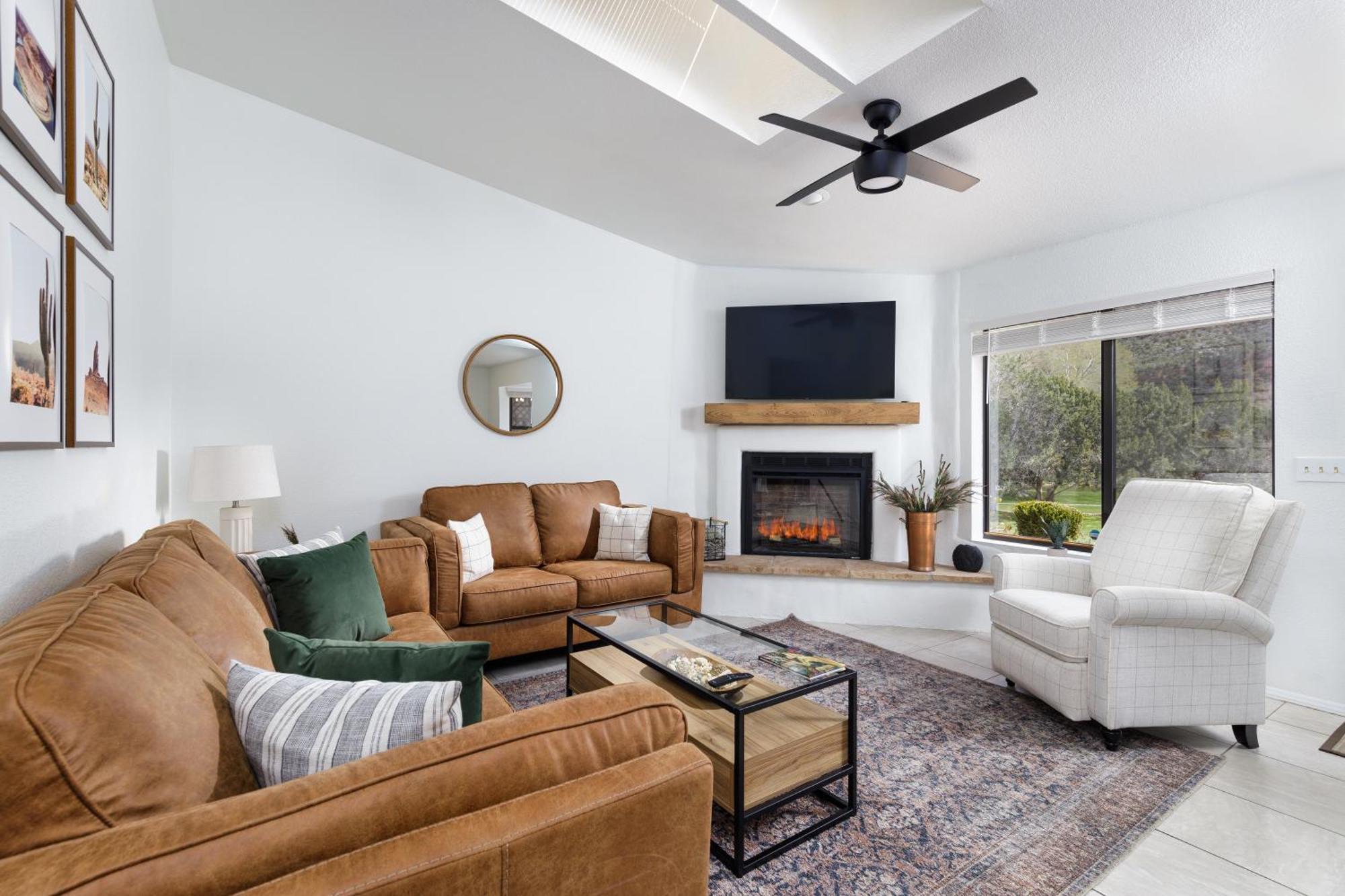 Stylish Townhome On Golf Course Red Rock View Sedona Esterno foto