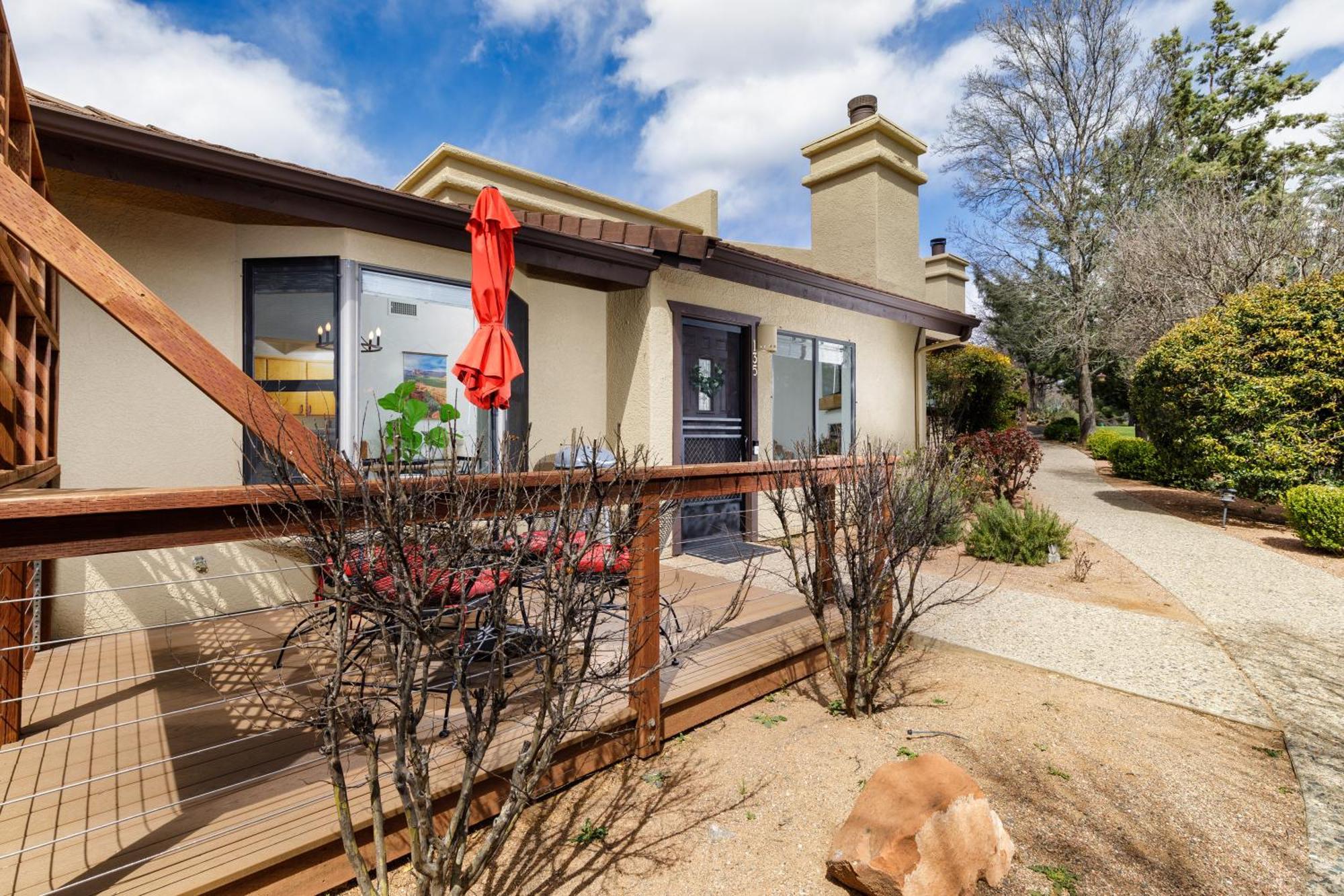 Stylish Townhome On Golf Course Red Rock View Sedona Esterno foto